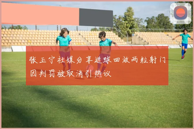 张玉宁社媒分享进球回放两粒射门因判罚被取消引热议